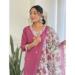 Picture of Beauteous Chiffon Hot Pink Readymade Salwar Kameez