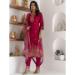 Picture of Shapely Silk Light Coral Readymade Salwar Kameez