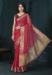 Picture of Delightful Chiffon Indian Red Saree