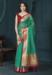 Picture of Splendid Chiffon Dark Green Saree
