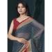 Picture of Exquisite Chiffon Dark Slate Grey Saree