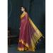 Picture of Fascinating Chiffon Maroon Saree