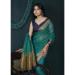 Picture of Gorgeous Chiffon Teal Saree