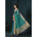 Picture of Gorgeous Chiffon Teal Saree