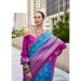 Picture of Fascinating Silk Turquoise Saree