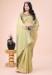 Picture of Nice Organza Dark Khaki Saree