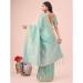 Picture of Charming Organza Dark Sea Green Saree