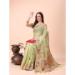 Picture of Magnificent Cotton Dark Khaki Saree
