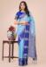 Picture of Well Formed Silk Light Blue Saree