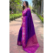 Picture of Superb Silk Indigo Saree