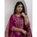 Picture of Gorgeous Silk Plum Readymade Salwar Kameez