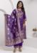 Picture of Grand Silk Dark Slate Blue Readymade Salwar Kameez