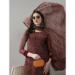 Picture of Splendid Chiffon Maroon Readymade Salwar Kameez
