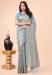 Picture of Statuesque Cotton Light Slate Grey Saree