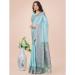 Picture of Charming Silk Light Steel Blue Saree