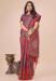 Picture of Pleasing Cotton Rosy Brown Saree
