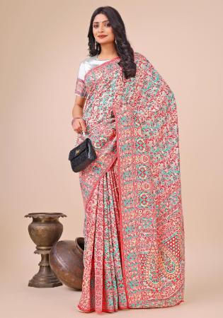 Picture of Admirable Cotton Sea Shell Saree