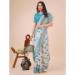 Picture of Taking Cotton & Linen Thistle Saree