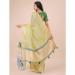 Picture of Charming Organza Burly Wood Saree