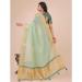 Picture of Pleasing Organza Dark Sea Green Saree