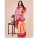 Picture of Delightful Silk Chocolate Saree