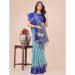 Picture of Splendid Silk Light Steel Blue Saree