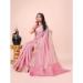 Picture of Lovely Organza Pink Saree