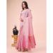 Picture of Lovely Organza Pink Saree