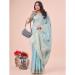 Picture of Resplendent Organza Light Steel Blue Saree