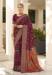 Picture of Beautiful Silk Brown Saree