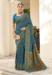 Picture of Sightly Silk Dark Cyan Saree