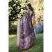 Picture of Splendid Cotton & Silk Plum Saree