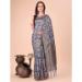 Picture of Superb Cotton Dark Slate Blue Saree