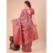 Picture of Splendid Cotton Indian Red Saree