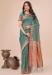Picture of Resplendent Cotton & Linen Medium Sea Green Saree