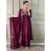 Picture of Graceful Chiffon Brown Readymade Salwar Kameez