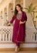 Picture of Enticing Chiffon Maroon Readymade Salwar Kameez