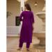 Picture of Sightly Chiffon Purple Readymade Salwar Kameez