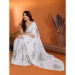 Picture of Wonderful Chiffon White Saree