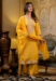 Picture of Alluring Silk Yellow Readymade Salwar Kameez
