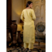 Picture of Exquisite Silk Light Yellow Readymade Salwar Kameez