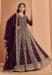 Picture of Splendid Georgette Maroon Anarkali Salwar Kameez
