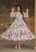 Picture of Magnificent Rayon White Readymade Gown