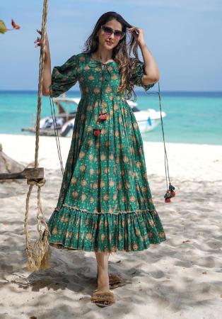 Picture of Fascinating Rayon Dark Grey Readymade Gown