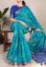 Picture of Taking Silk Dark Cyan Saree