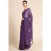 Picture of Sightly Georgette Purple Saree