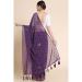 Picture of Sightly Georgette Purple Saree