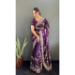 Picture of Splendid Chiffon Purple Saree