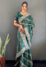 Picture of Lovely Chiffon Steel Blue Saree