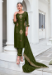 Picture of Statuesque Silk Green Readymade Salwar Kameez